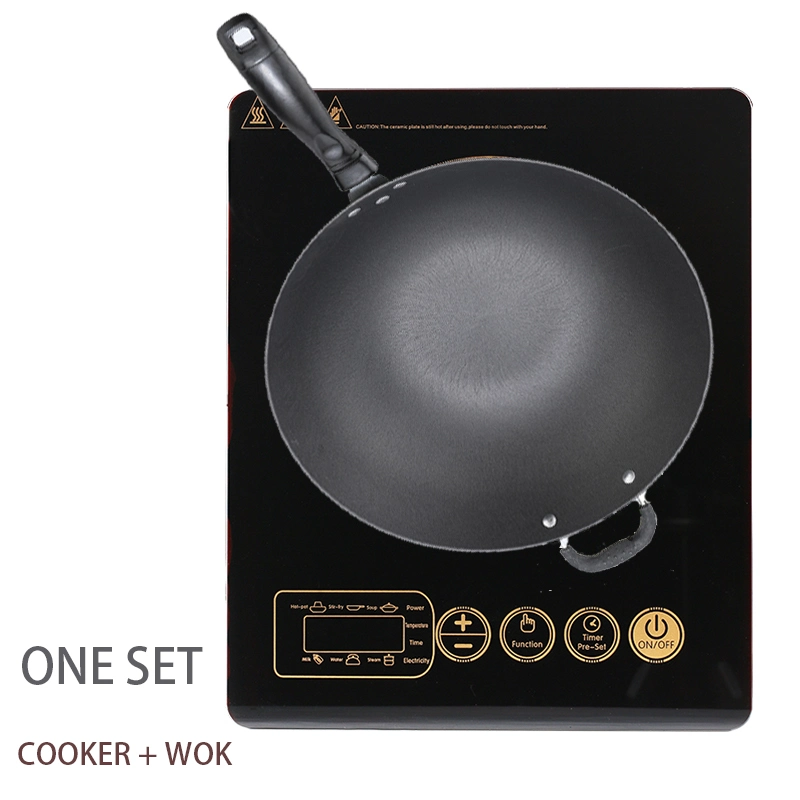 1600W-2000W Portable Induction Burner LCD Display with Timer with Copper Plate Induction Cooker
