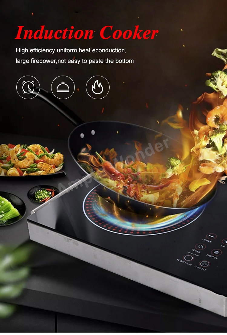 Electric Durable Induction Cooktop Singe Burner Kitchen Appliance No Radiation Infrared Burner