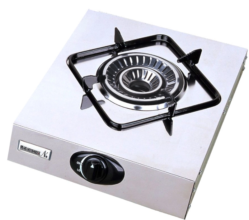Home Gas Cooking Stove Single Burner Stainless Steel Table Top Gas Cooker High Efficiency Tornado Flame Gas Burner
