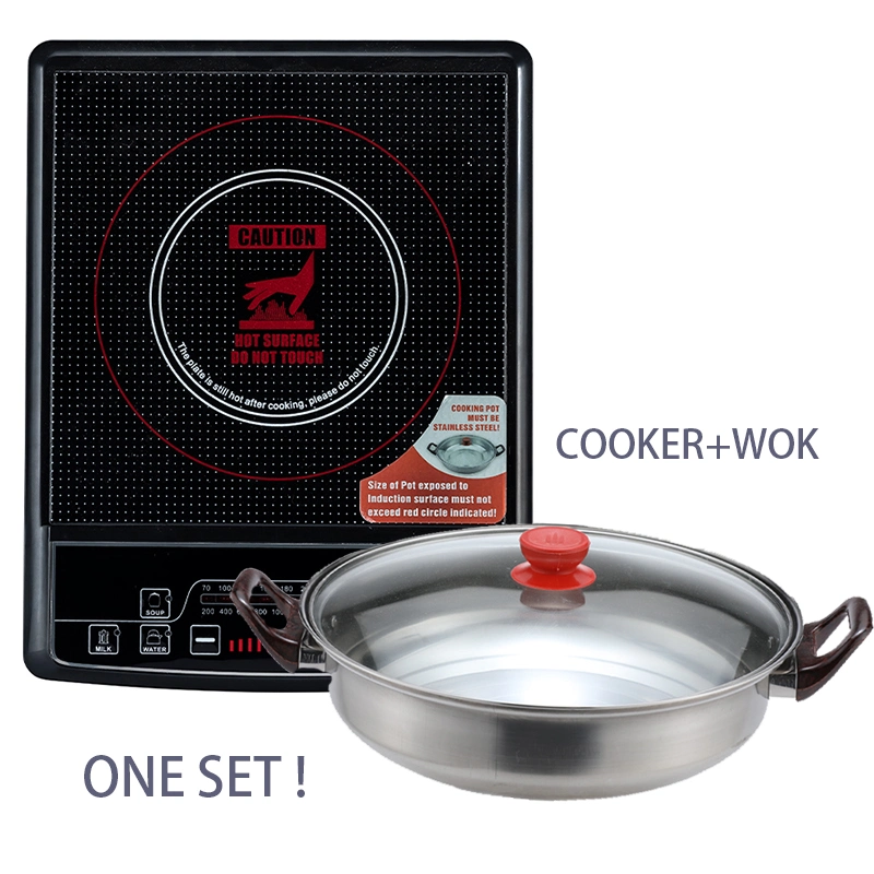 Kitchenware Wok Multiple Functions 2023 All in One Induction Burner Multi-Function Electric Cooker Single Burner