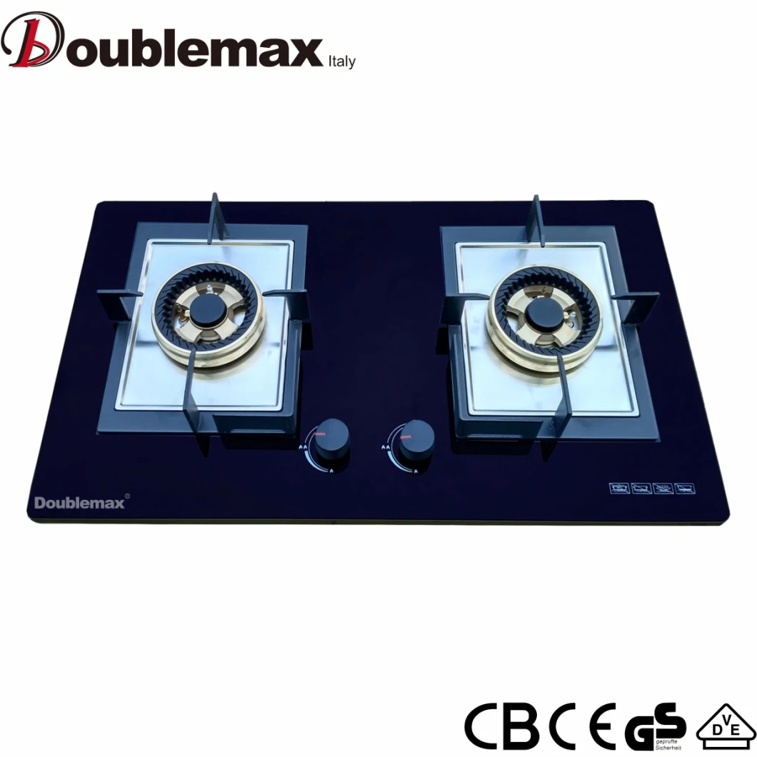 LPG Tempered Glass Panel Gas Stove for India Market