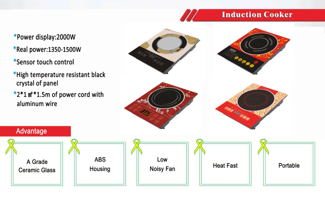 Stainless Steel Infrared Cooker, Single Burner, Induction Cooker Suitable for Any Type of Pot