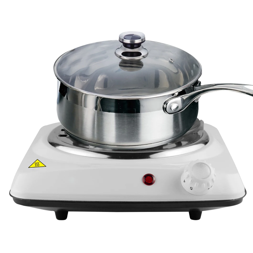 CE Single Coil Hot Plate Electric Stove Hot Plate Mini Stainless Hotplate Home Kitchen Appliance